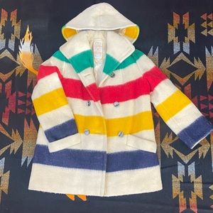 ✨Vintage Hudson Bay 4 Point coat with removable hood✨